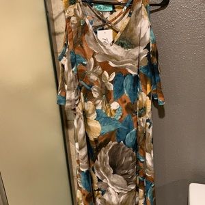 NWT Large Filly Flair Floral Dress